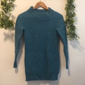 Moth Teal Sweater